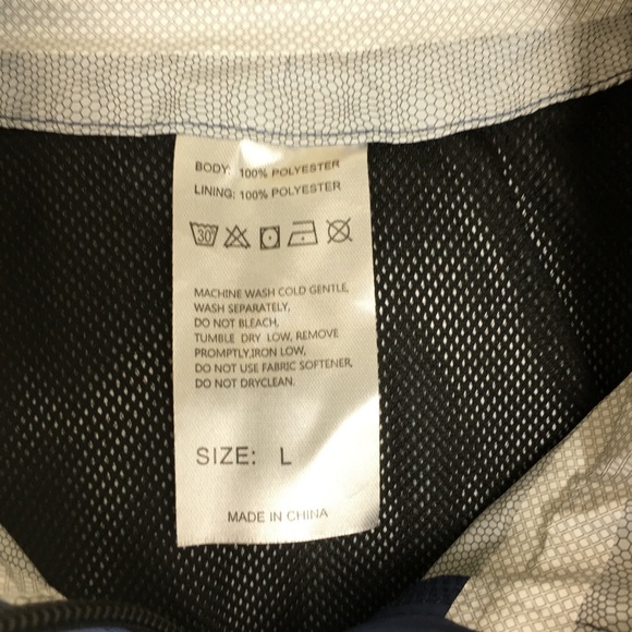 Bikewa Rain Jacket NEW Waterproof Blue Women’s Size L Cycling Outdoor Hiking - Picture 10 of 16